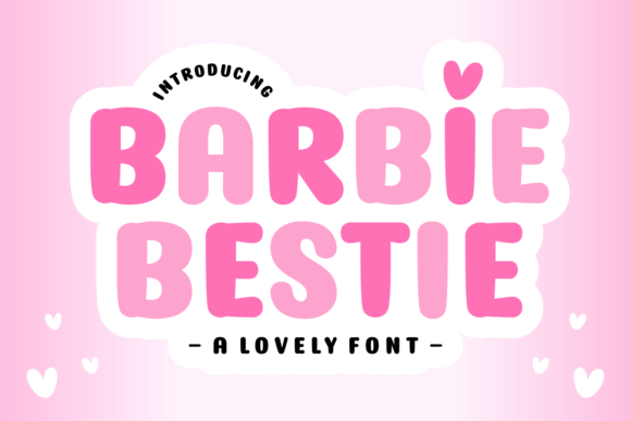 Barbie Bestie: Elevate Your Design with Playful Typography