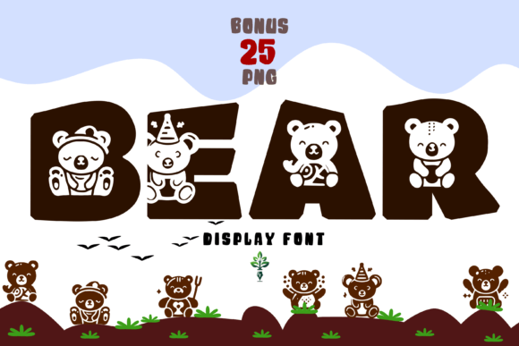 Bear Font: Bold, Whimsical Typography for Creative Projects
