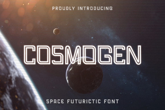 Cosmogen: Elevate Your Design Projects with This Futuristic Font