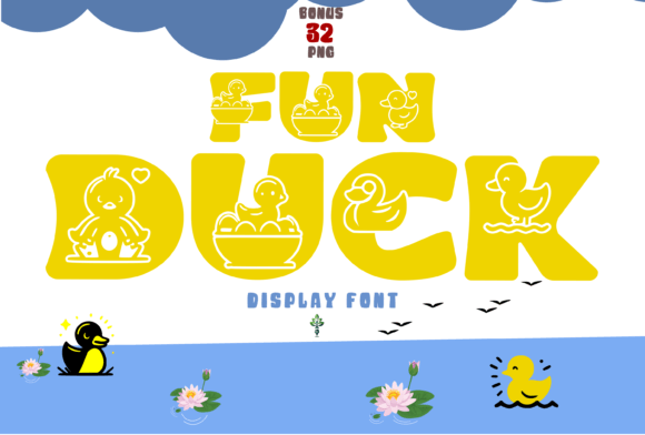 Fun Duck: A Playful Font for Dynamic Designs